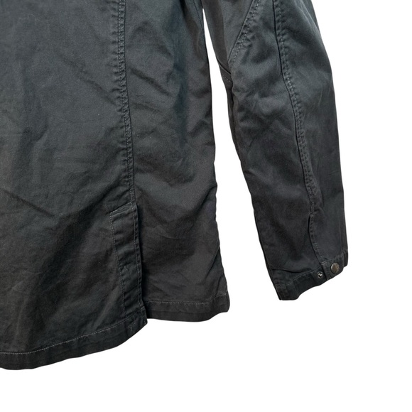 Pretty Green Utility Jacket Black Dark Grey Size L Casual Workwear - Picture 9 of 14